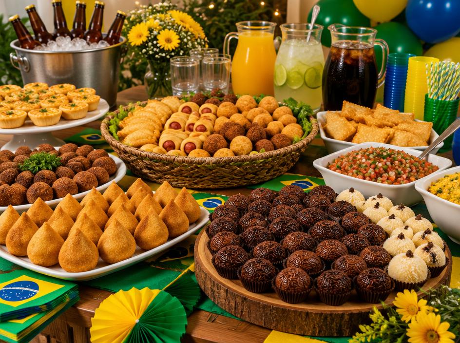 Buffet e alimentação
